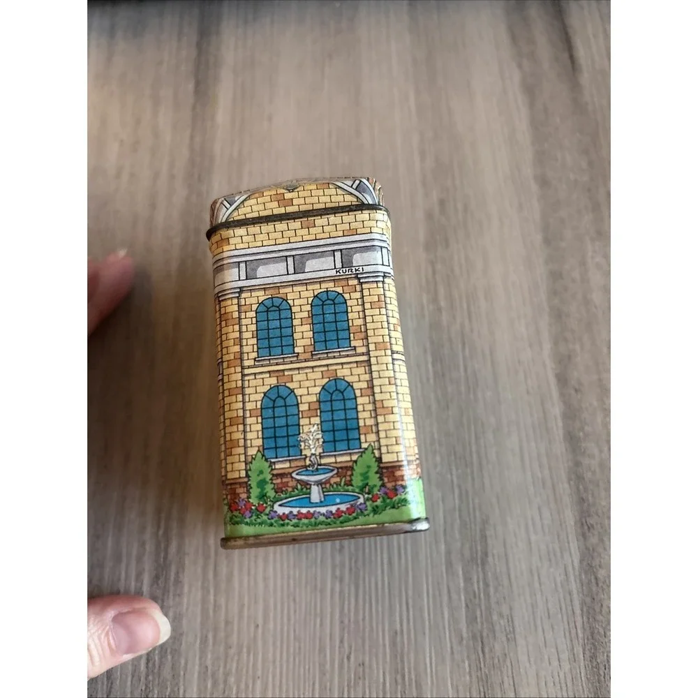 Vintage Keller-Charles of Philadelphia Miniature Library Tin 4.25